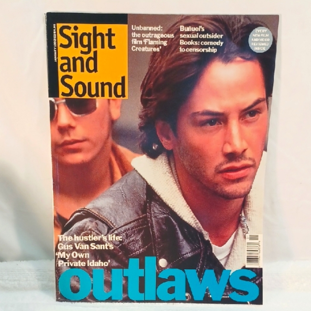 Vintage British Magazine Sight and Sound Jan 1992 featuring My Own Private Idaho
